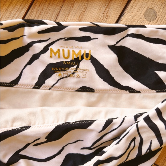 Show Me Your Mumu Zebra Bikini - Small - Picture 7 of 13